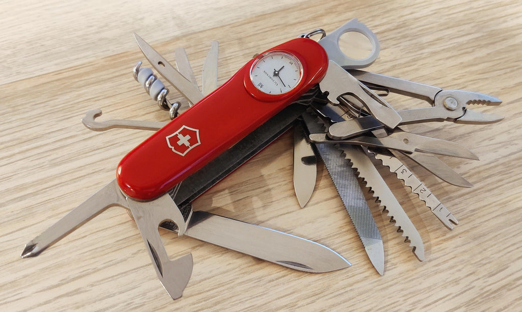 Victorinox Swiss Army Supertimer Red Roman Numerals