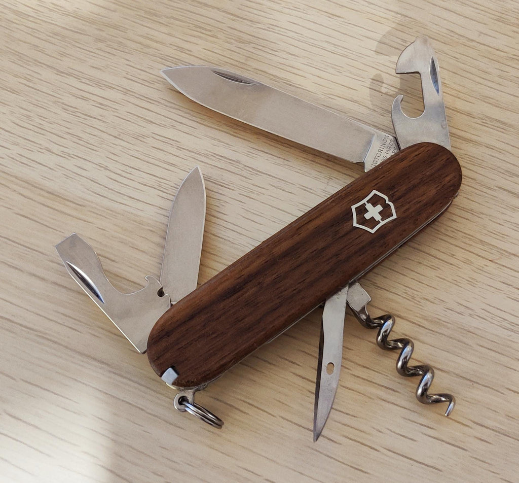 Victorinox Swiss Army Spartan Walnut Wood