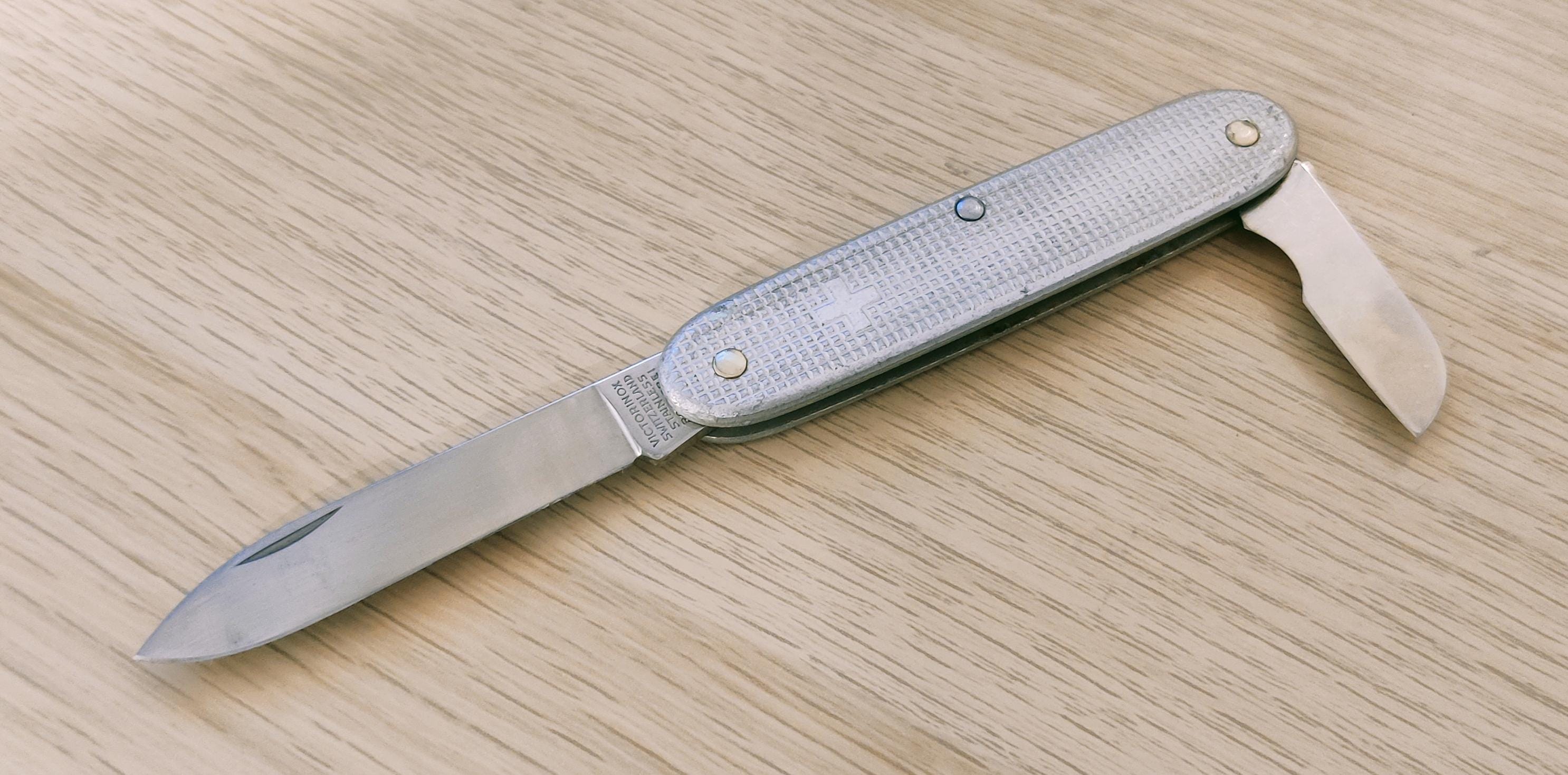 Victorinox Swiss Army Alox Apprentice Old cross 1973-1976