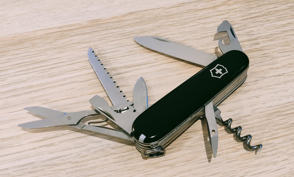 Victorinox Swiss Army Huntsman 1985-1991 Preto