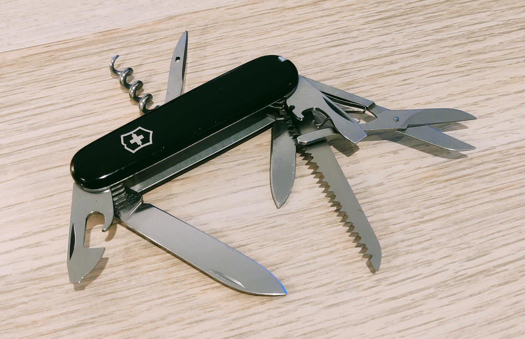 Victorinox Swiss Army Huntsman 1985-1991 Preto