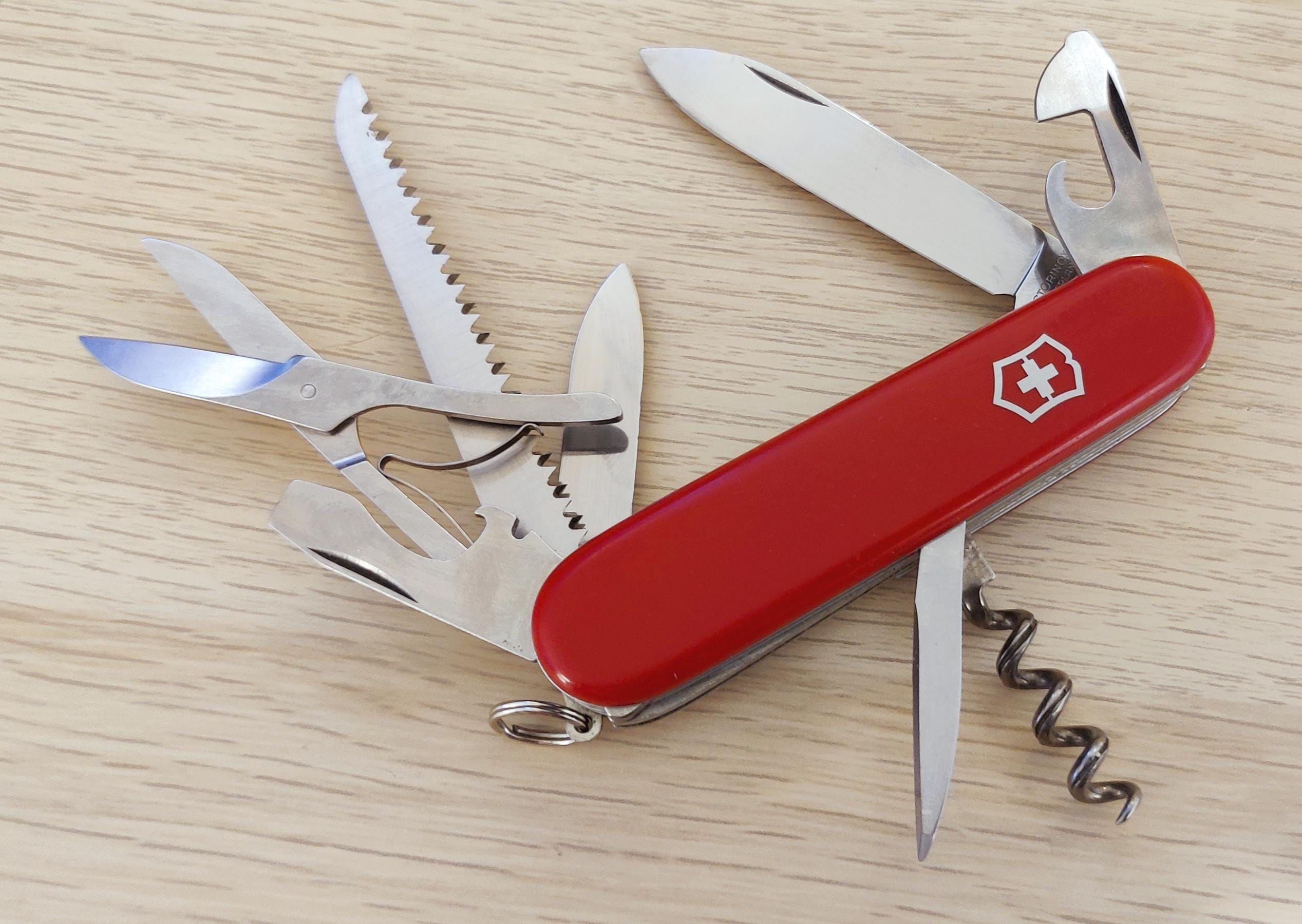 Victorinox Swiss Army Huntsman Woodsman Vintage 1983-1985