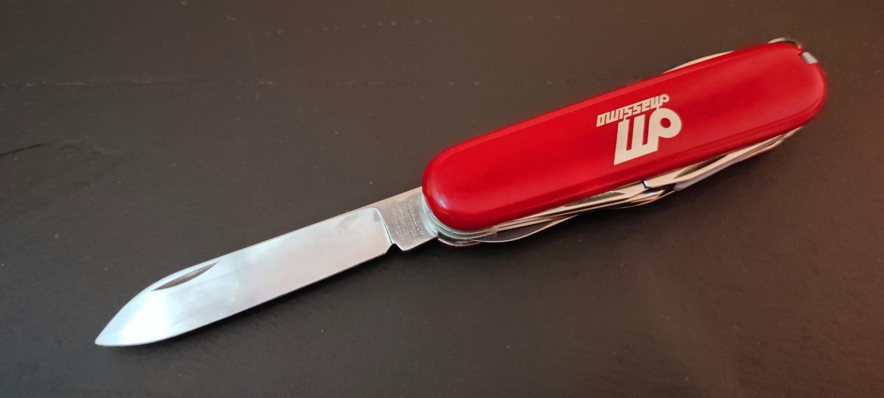 Victorinox Swiss Army Explorer Massimo com incrustação de metal 1976-1983