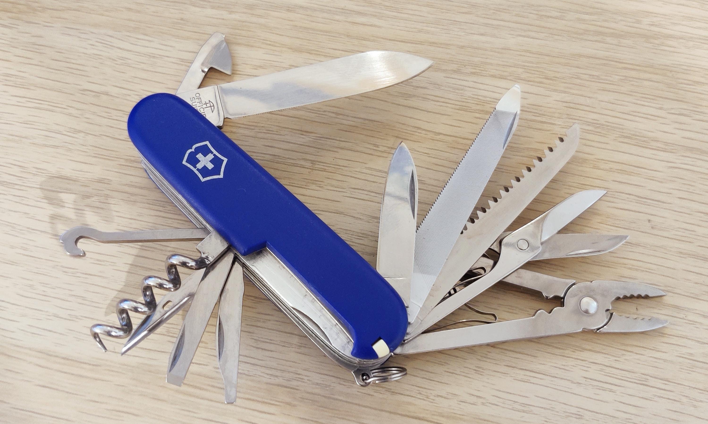 Victorinox Swiss Army Handyman blue Nylon World food Programme