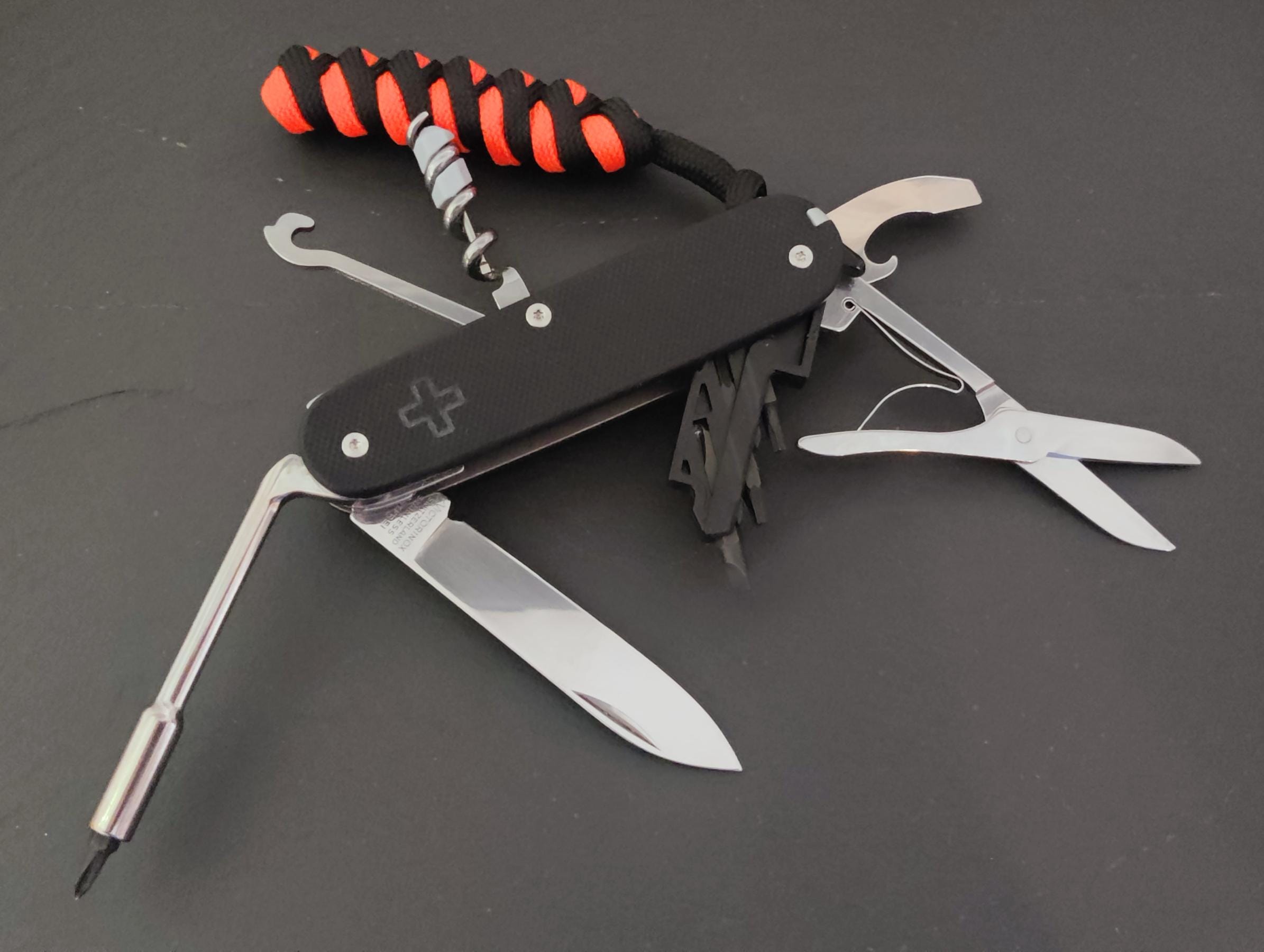 Victorinox Swiss Army Custom Compactool Cybercompact G10 Scales