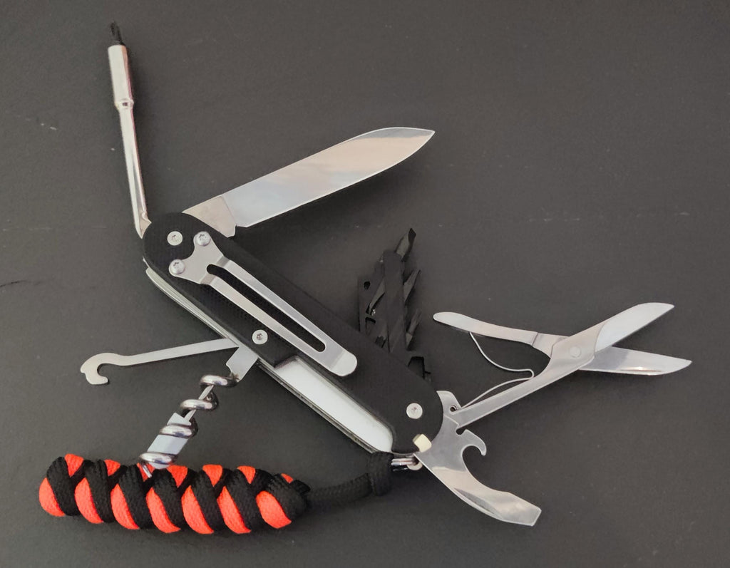 Victorinox Swiss Army Custom Compactool Cybercompact G10 Scales