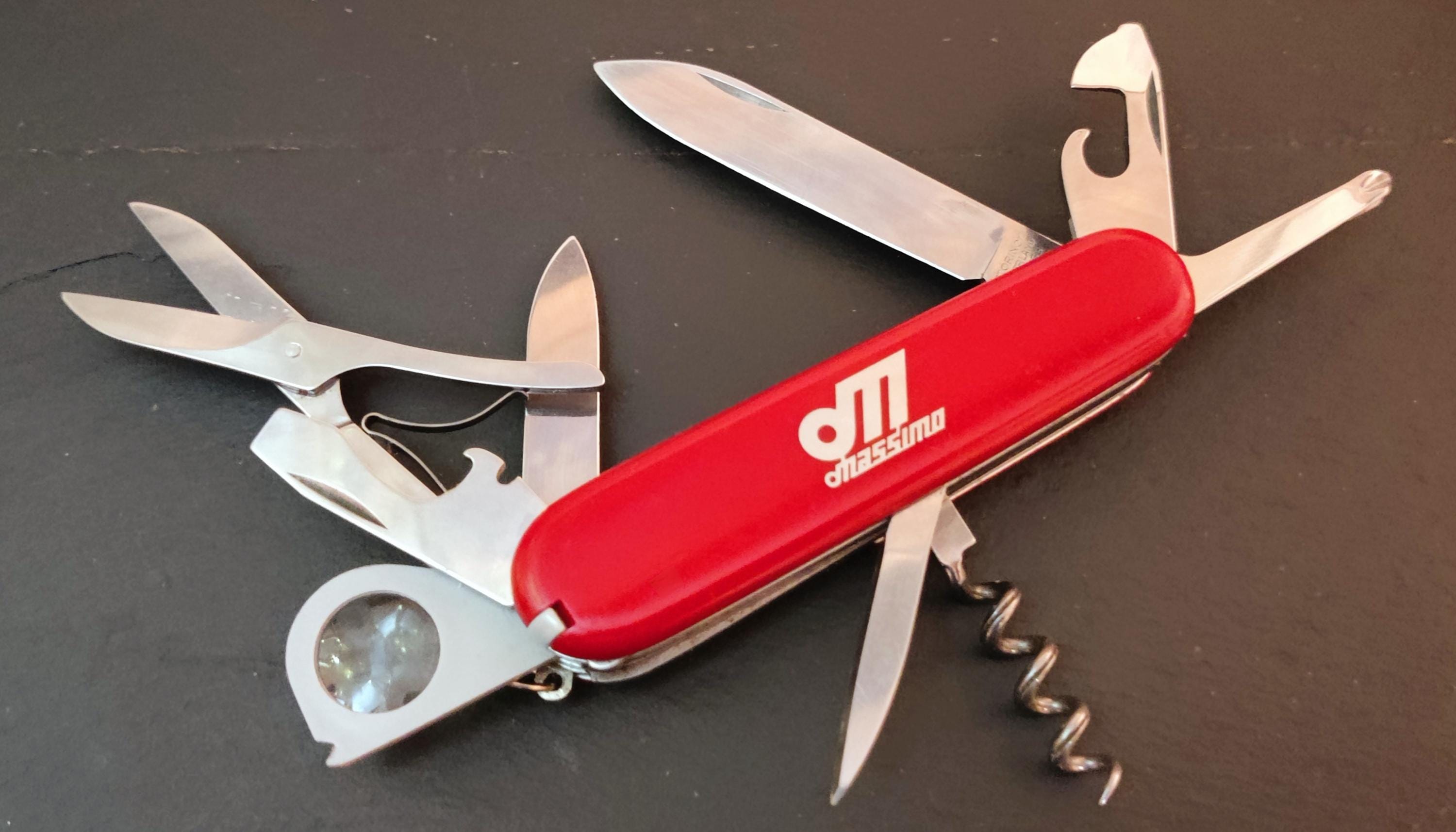 Victorinox Swiss Army Explorer Massimo com incrustação de metal 1976-1983