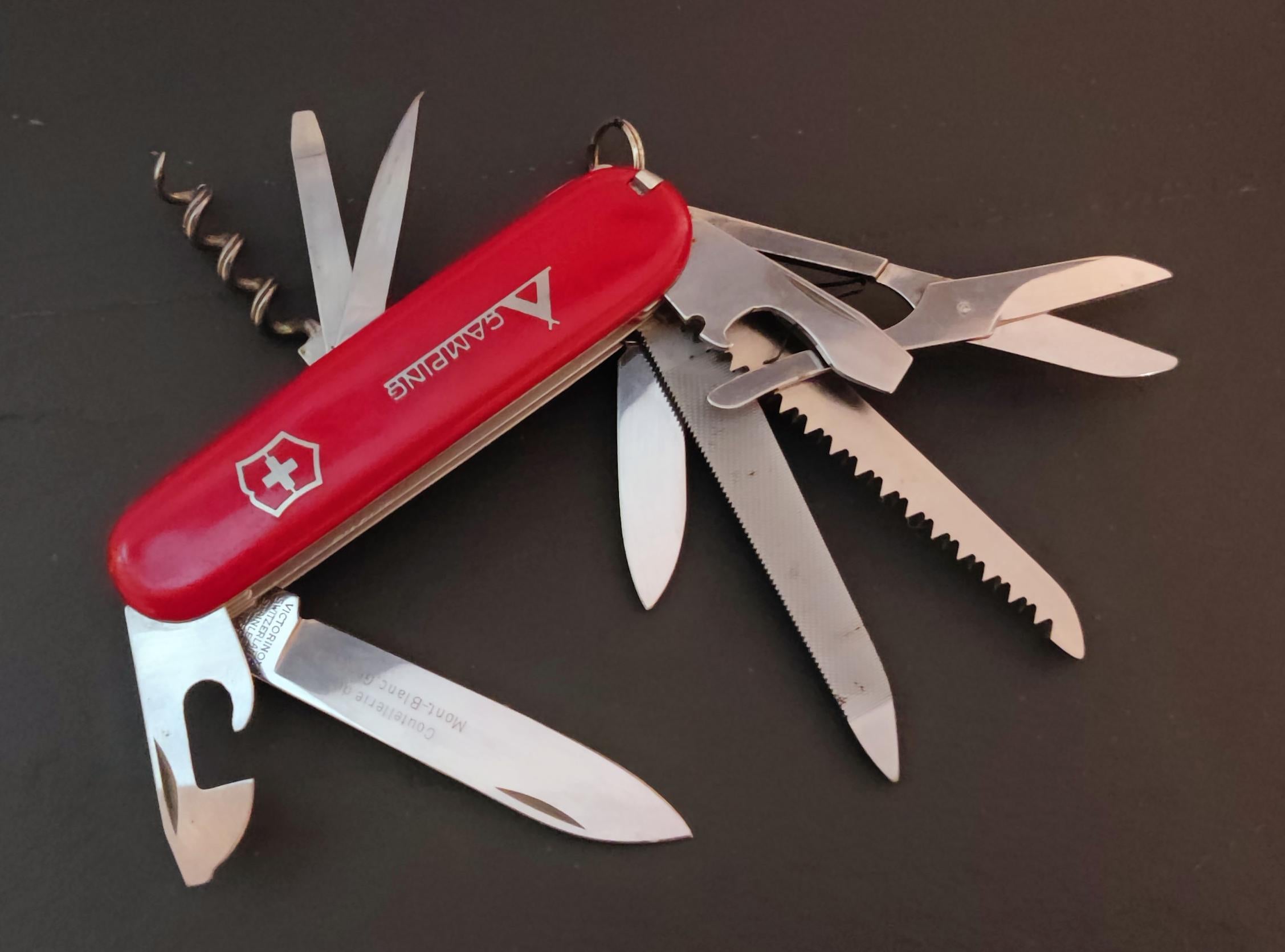 Victorinox Swiss Army Ranger Camping 1973-1976 Mont Blanc Geneve
