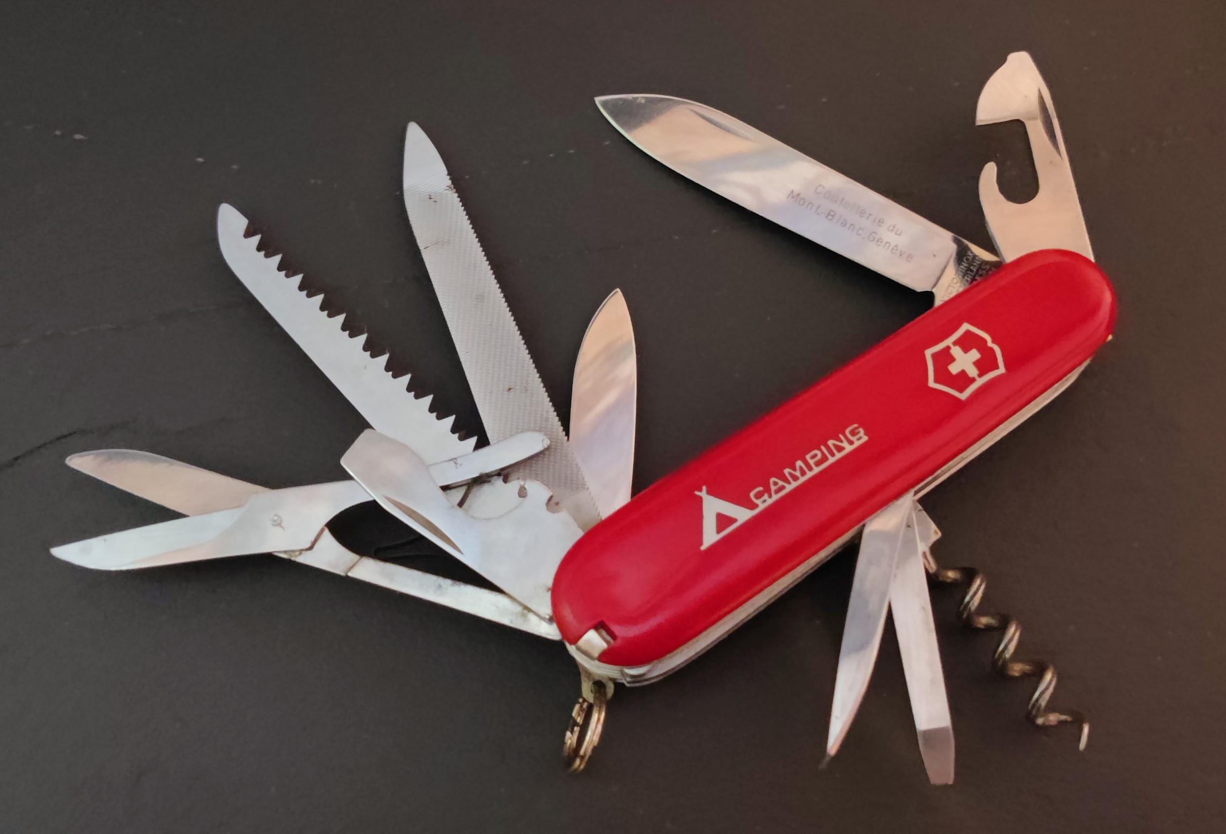 Victorinox Swiss Army Ranger Camping 1973-1976 Mont Blanc Geneve