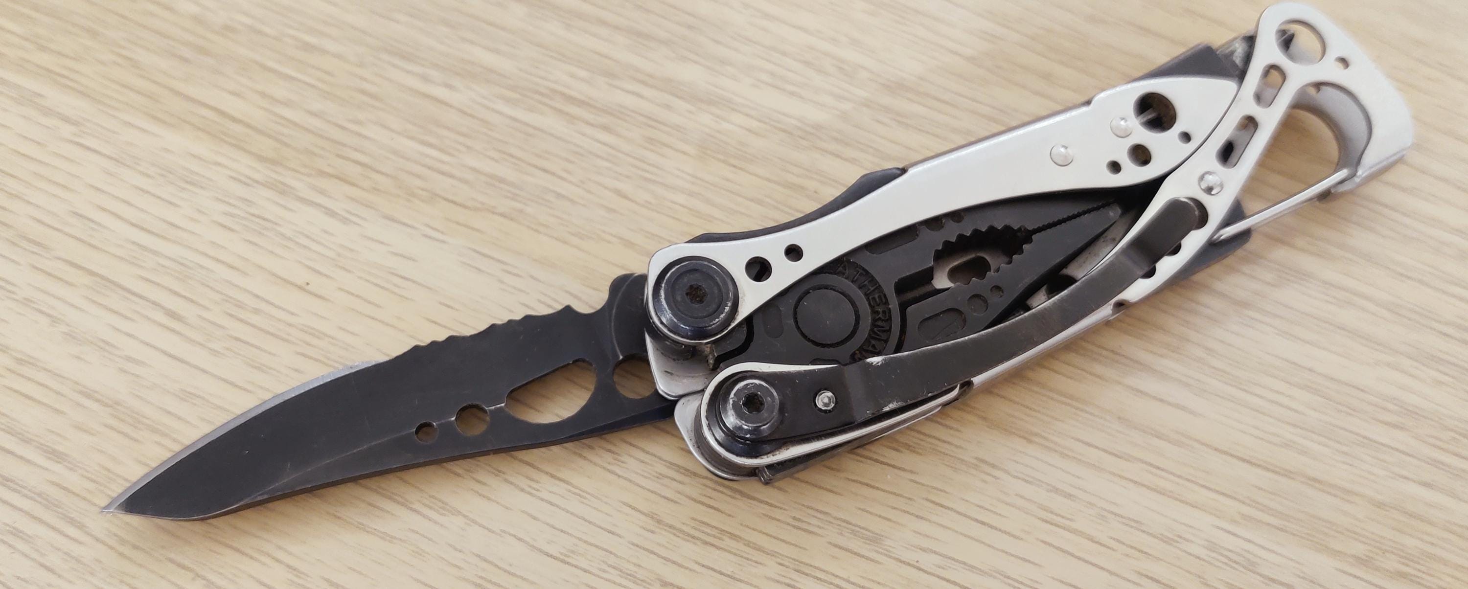 Leatherman Skeletool Silver Black