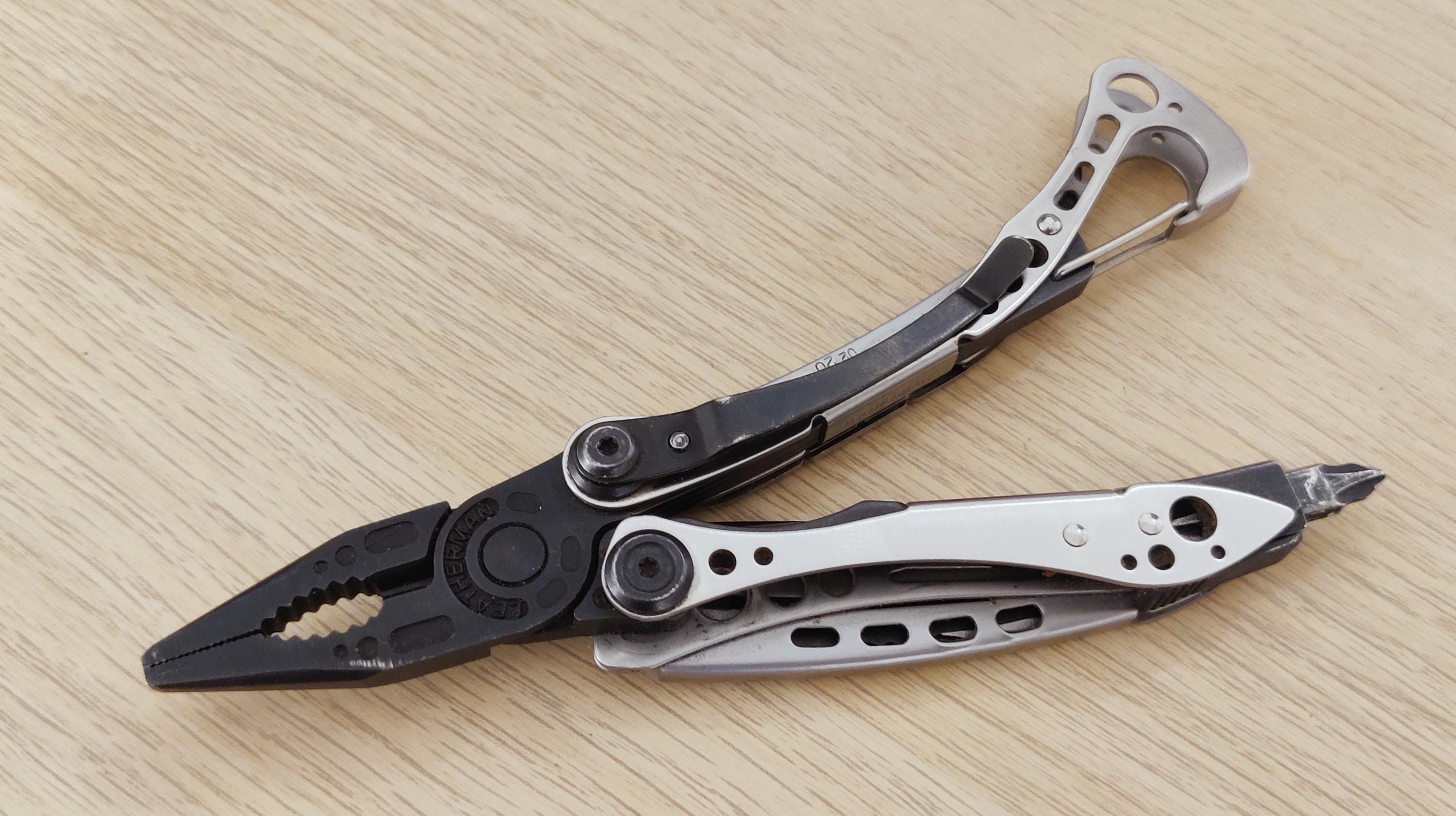 Leatherman Skeletool Silver Black