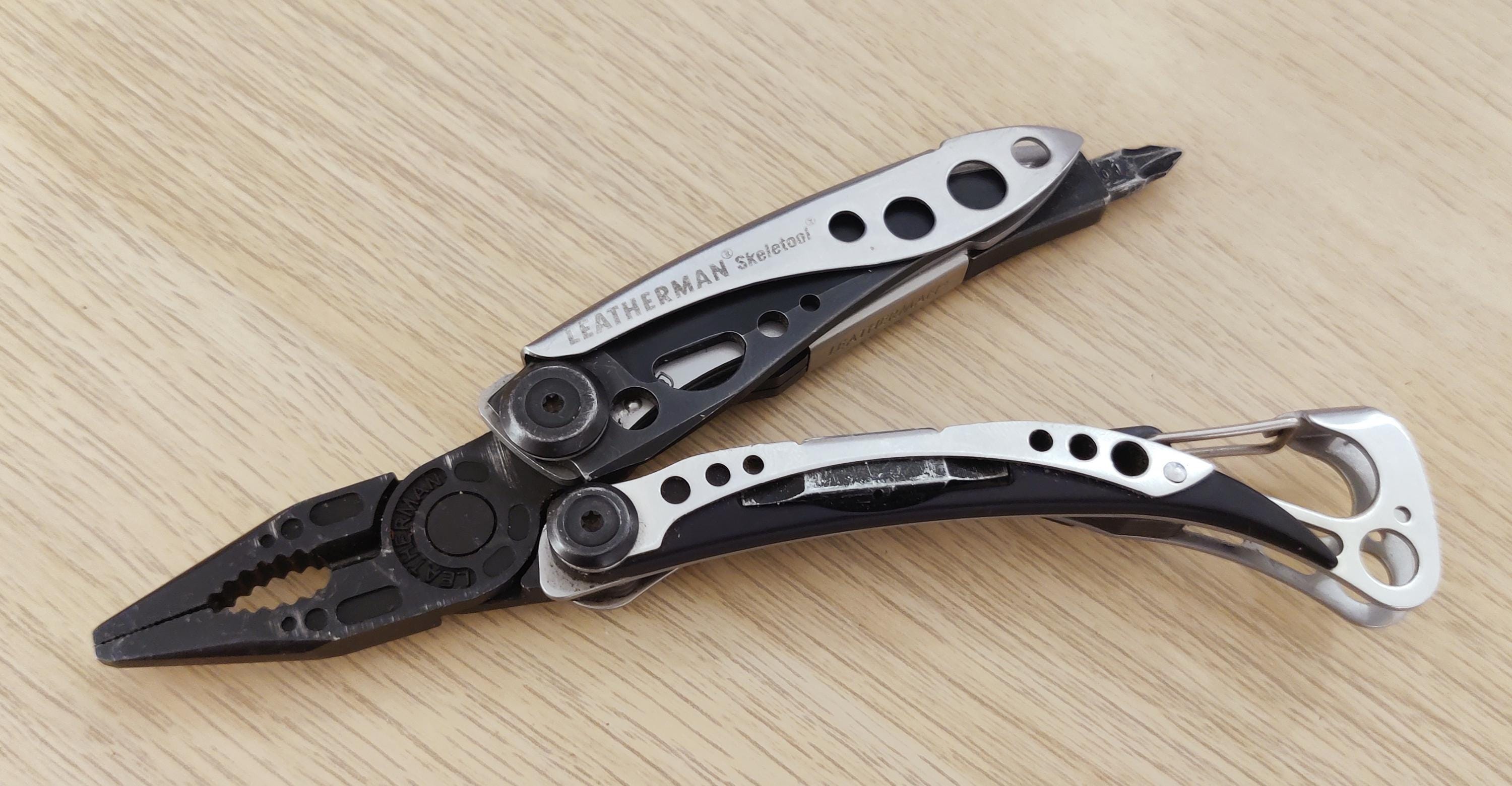 Leatherman Skeletool Silver Black