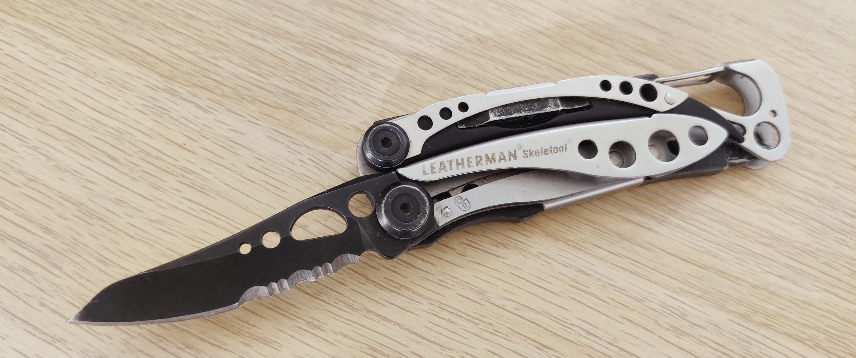 Leatherman Skeletool Silver Black