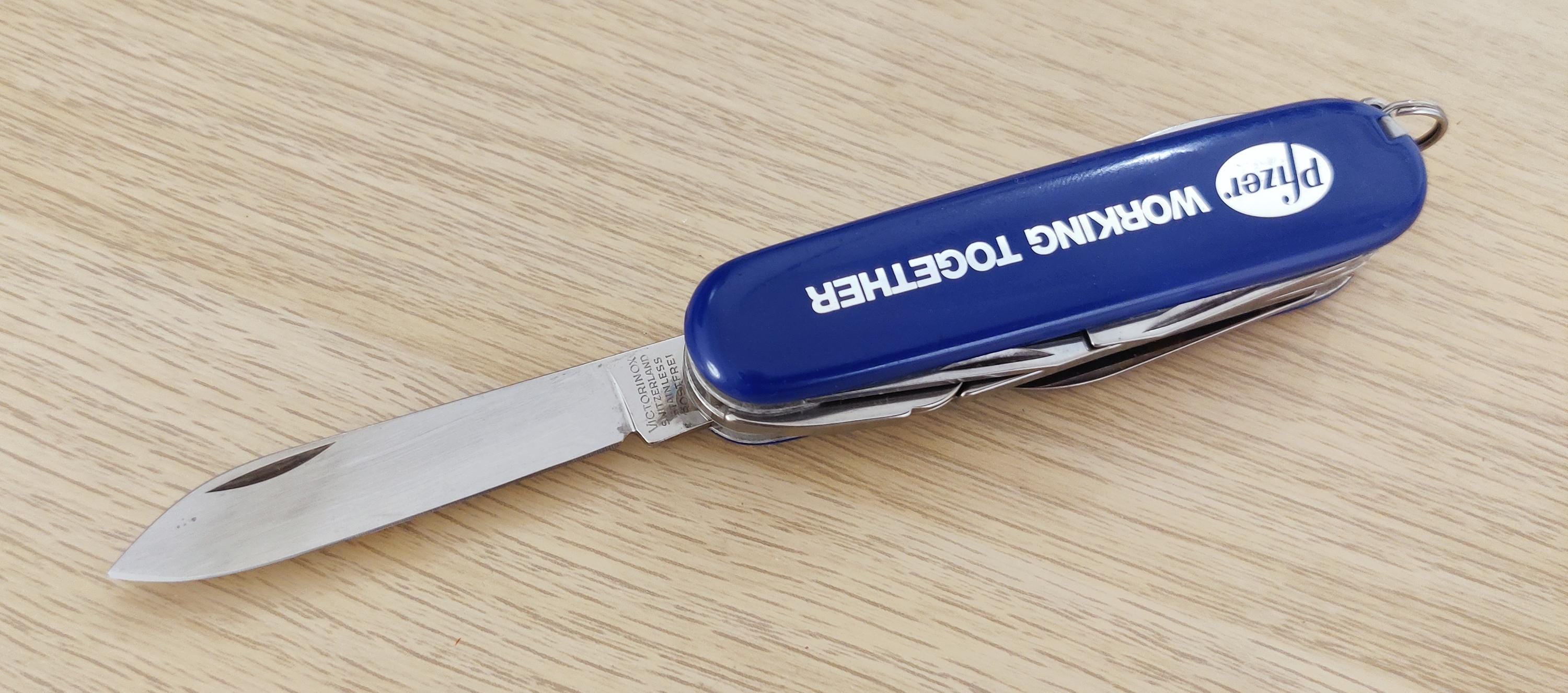 Victorinox Swiss Army Deluxe Tinker Blue Pfizer