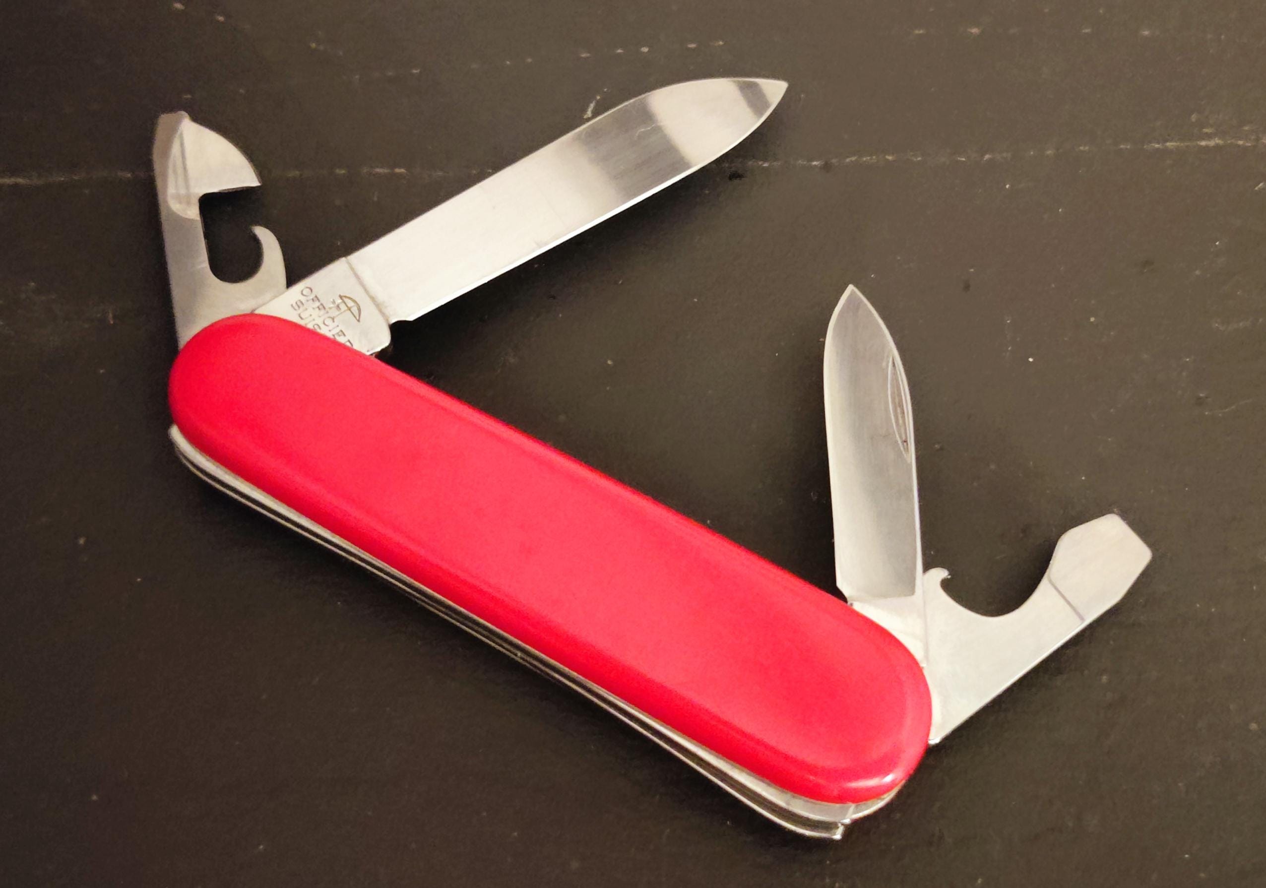 Victorinox Swiss Army Recruit 84mm Economy 1976-1985 no ring model