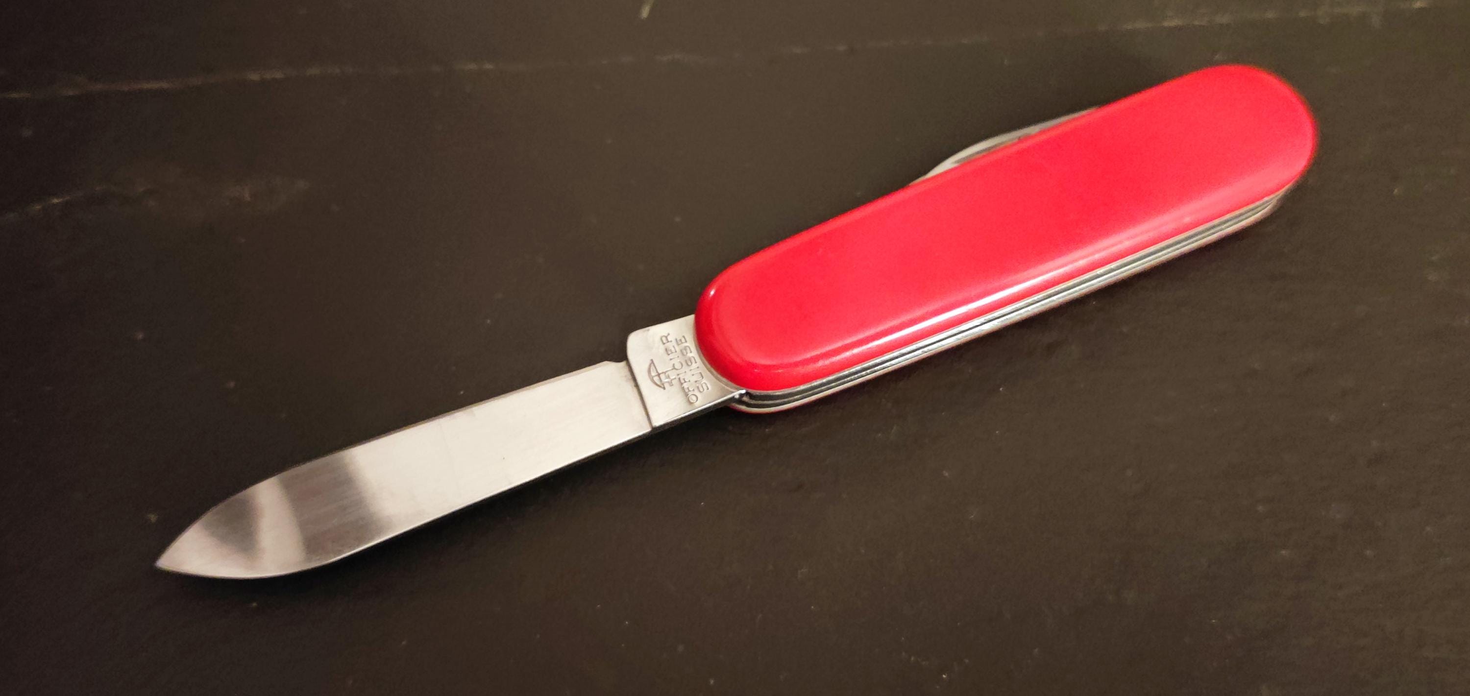 Victorinox Swiss Army Recruit 84mm Economy 1976-1985 no ring model