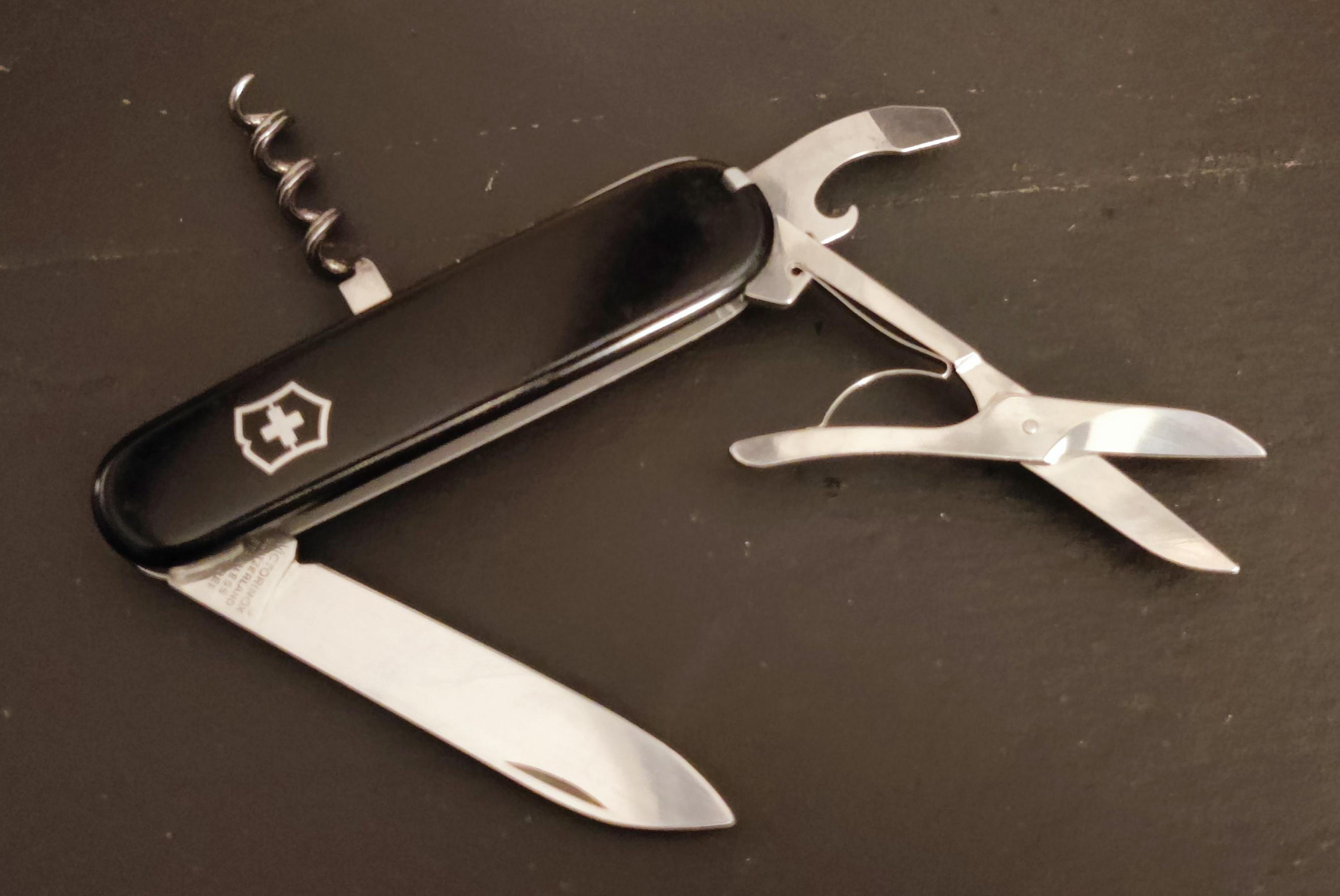 Victorinox Swiss Army Golfer 91mm Basler 1985 Metal inlay