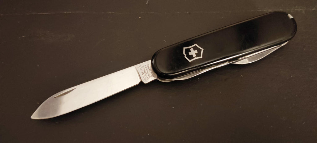 Victorinox Swiss Army Golfer 91mm Basler 1985 Metal inlay