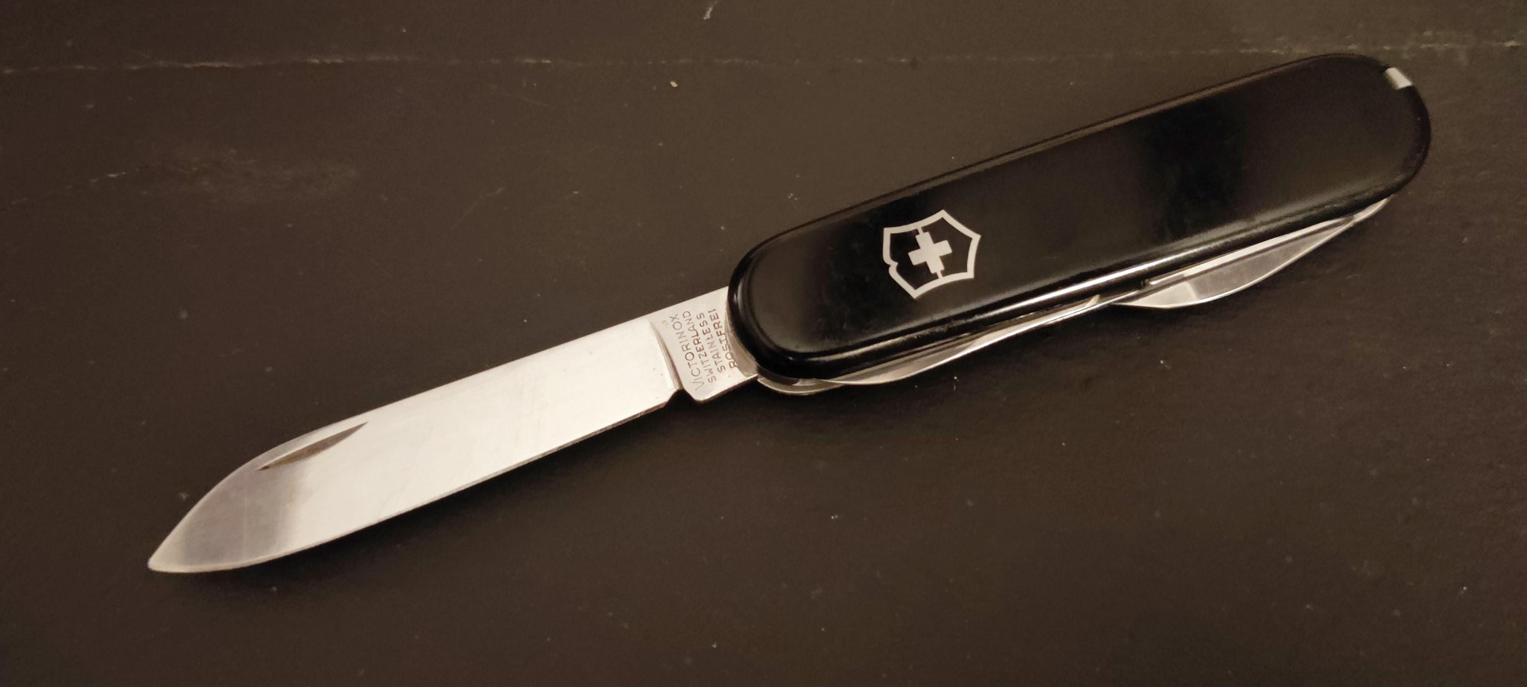 Victorinox Swiss Army Golfer 91mm Basler 1985 Metal inlay