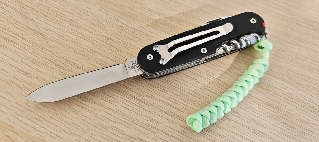 Victorinox Swiss Army Knife Custom CyberScientist G10 Scales