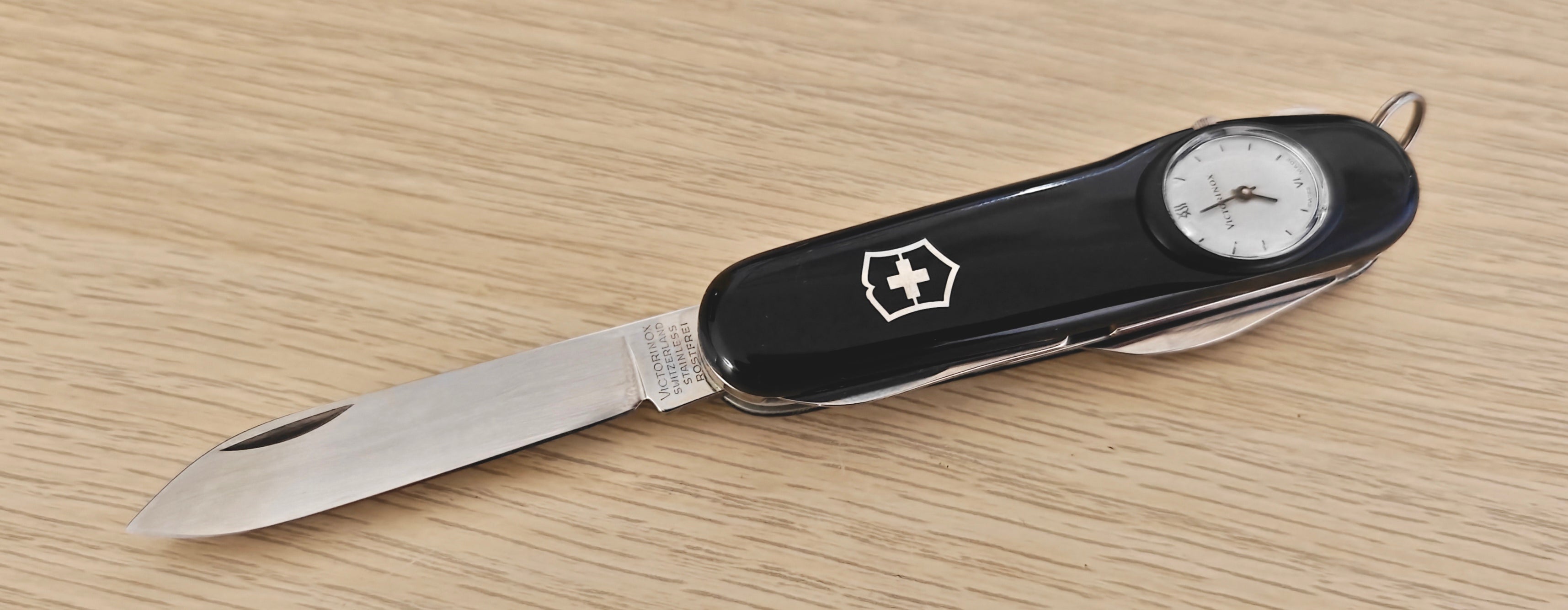 Victorinox Swiss Army Timekeeper Black 1990 Early