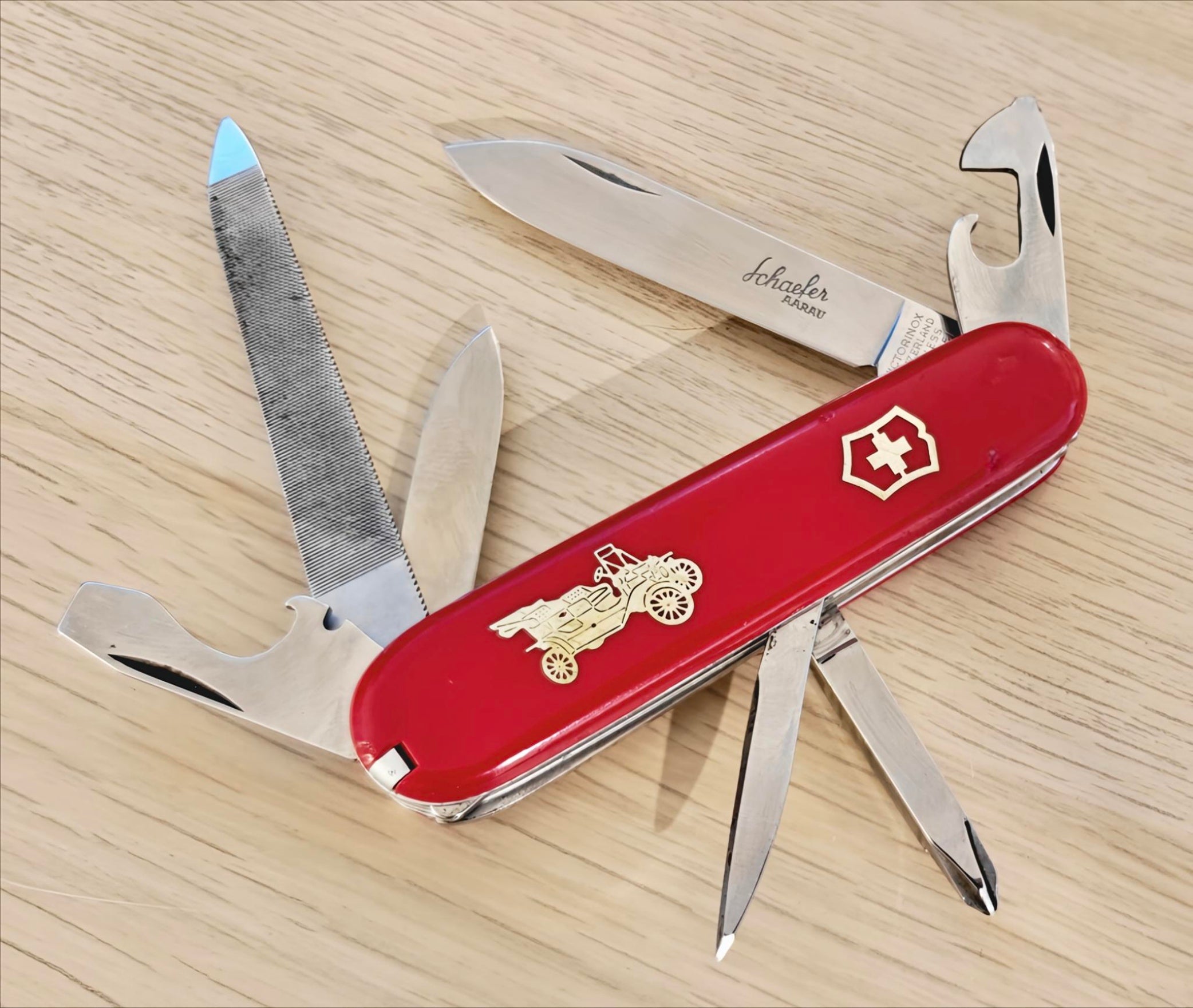 Victorinox Swiss Army Automobile Special 1973-1976 Schaefer Aarau