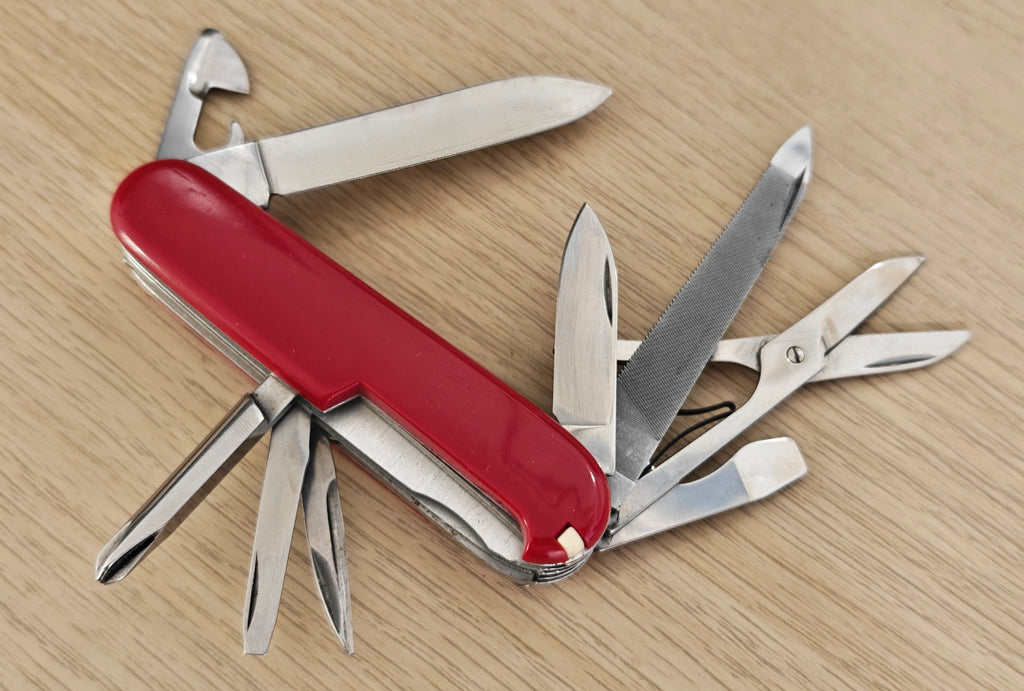 Victorinox Swiss Army Grand Prix 1973-1976 Aluminum Tweezers