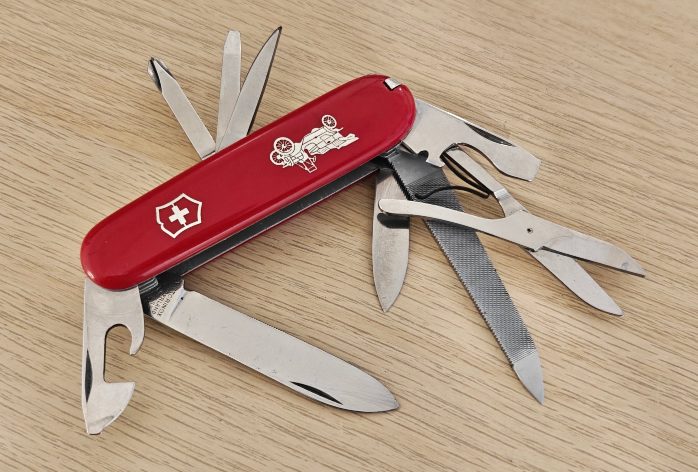 Victorinox Swiss Army Grand Prix 1973-1976 Aluminum Tweezers