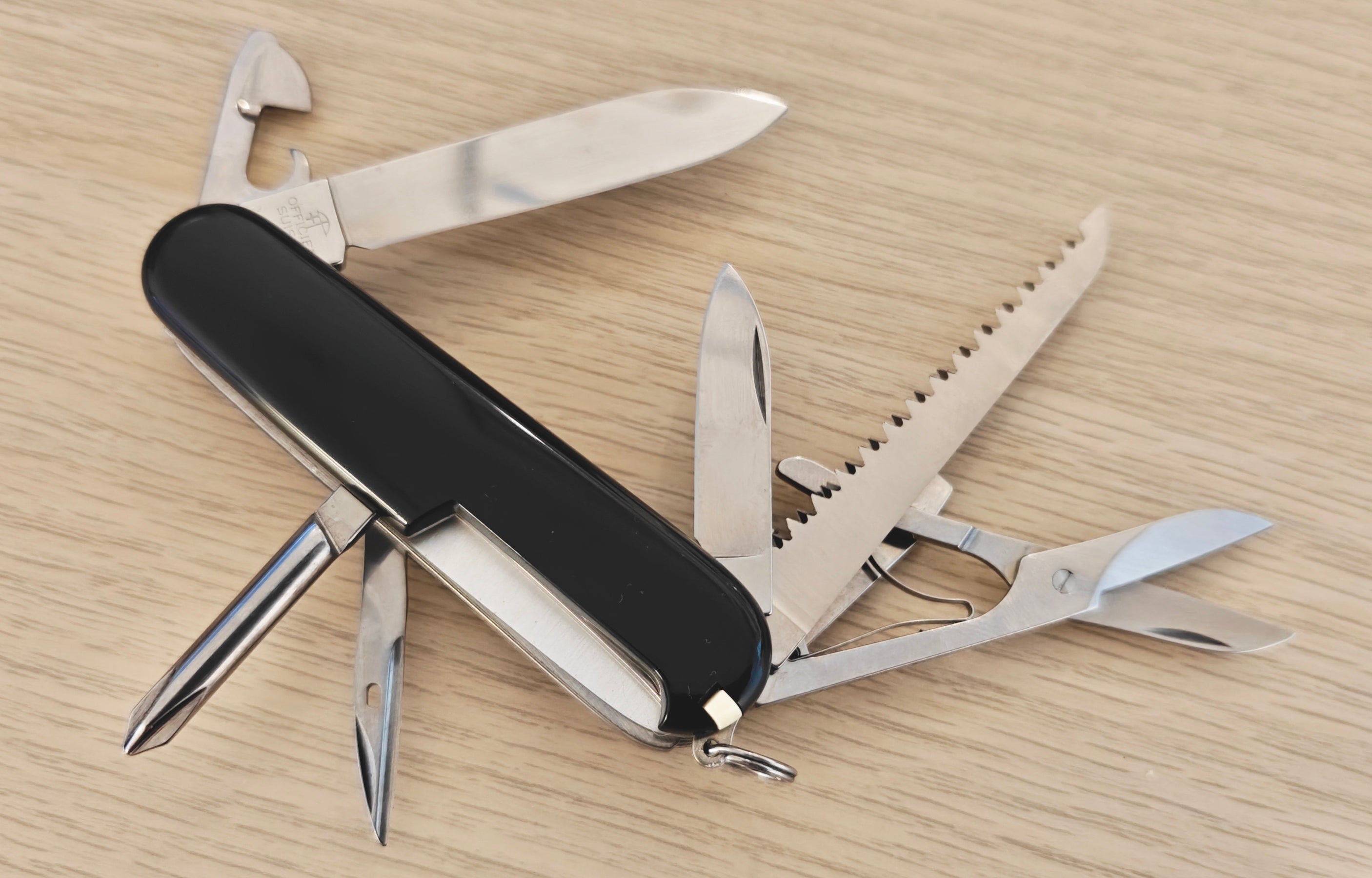 Victorinox Swiss Army Knife Huntsman Fieldmaster BSA Black NIB 1985-1991