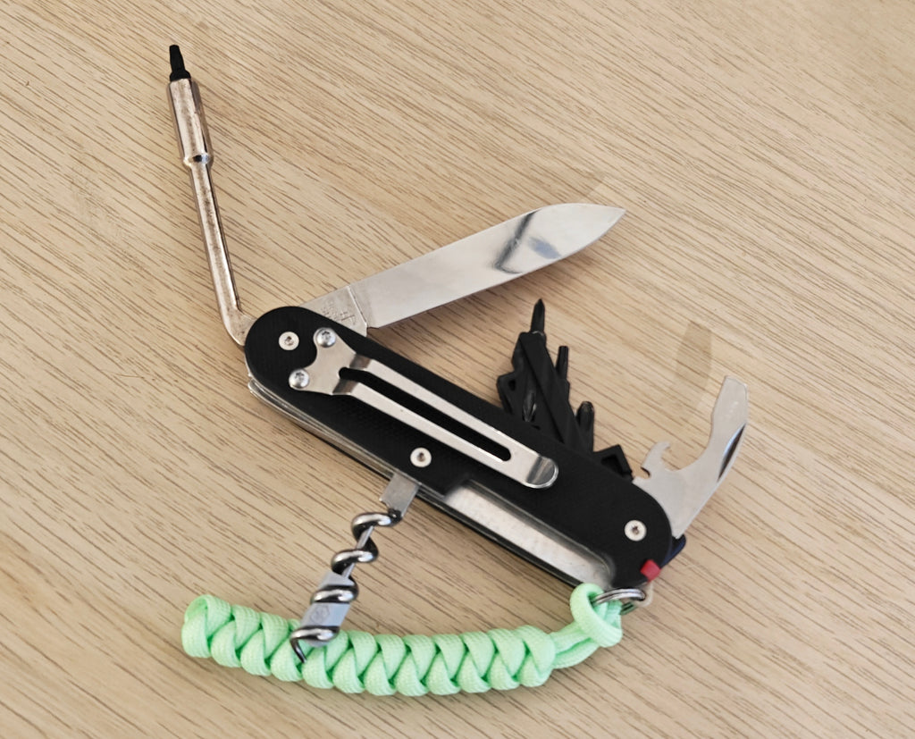 Victorinox Swiss Army Knife Custom CyberScientist G10 Scales
