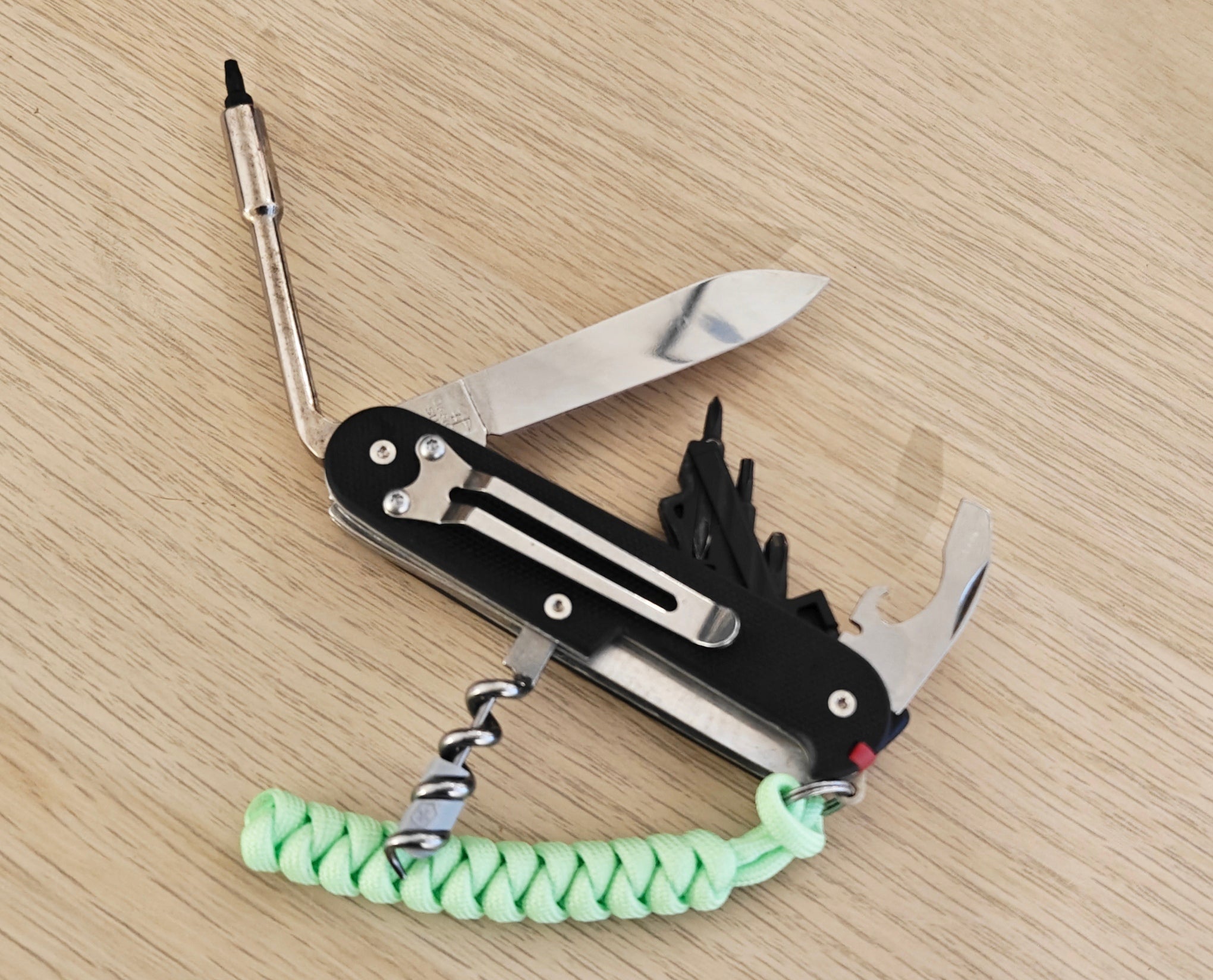 Victorinox Swiss Army Knife Custom CyberScientist G10 Scales