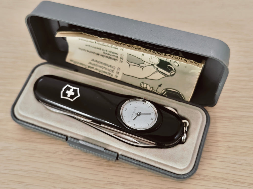 Victorinox Swiss Army Knife Timekeeper Black NIB