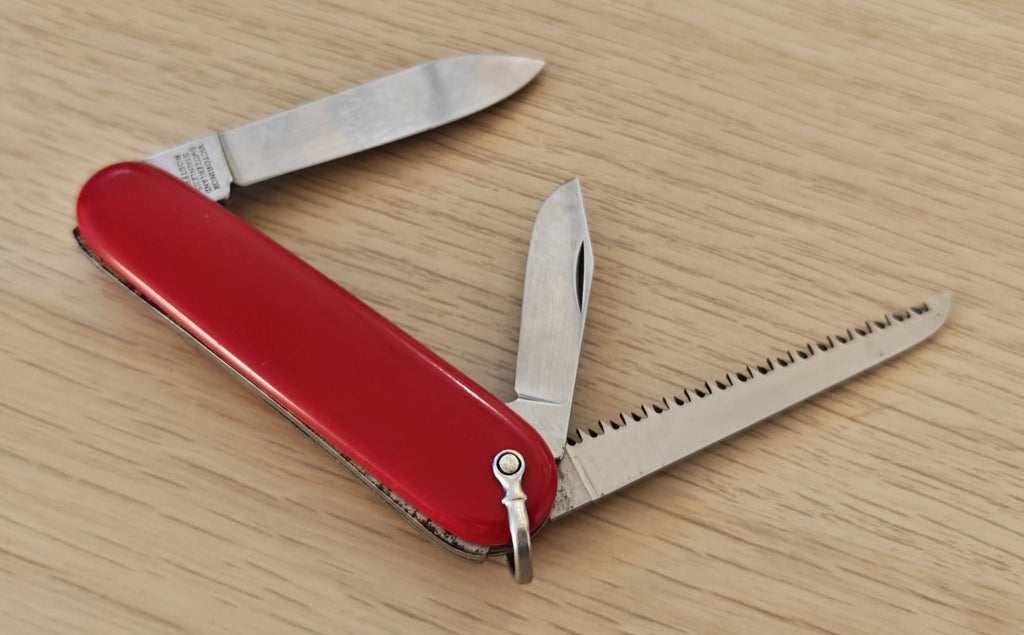 Victorinox Swiss Army Lumberjack 84mm Elinox 1957-1965 Bail