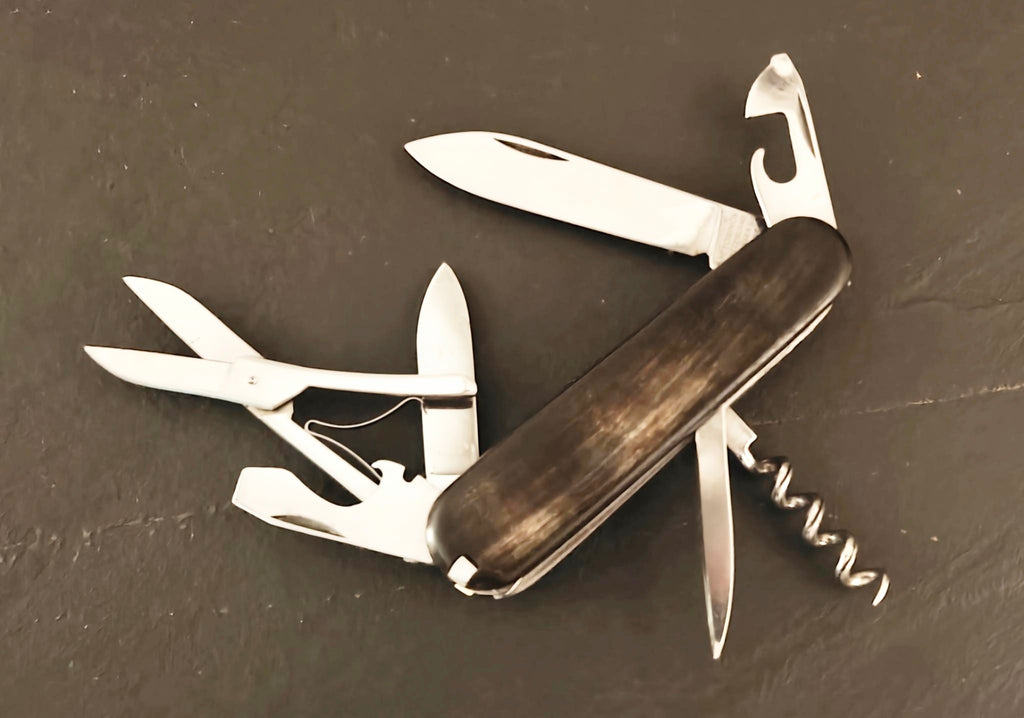 Victorinox Swiss Army Knife Climber Small 84mm 1976-1978 Horn