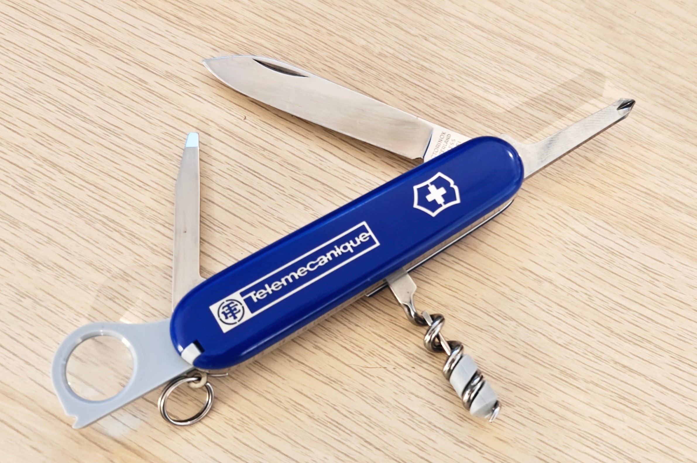 Victorinox Swiss Army Knife Engineer Telemecanique - a true collector's grail