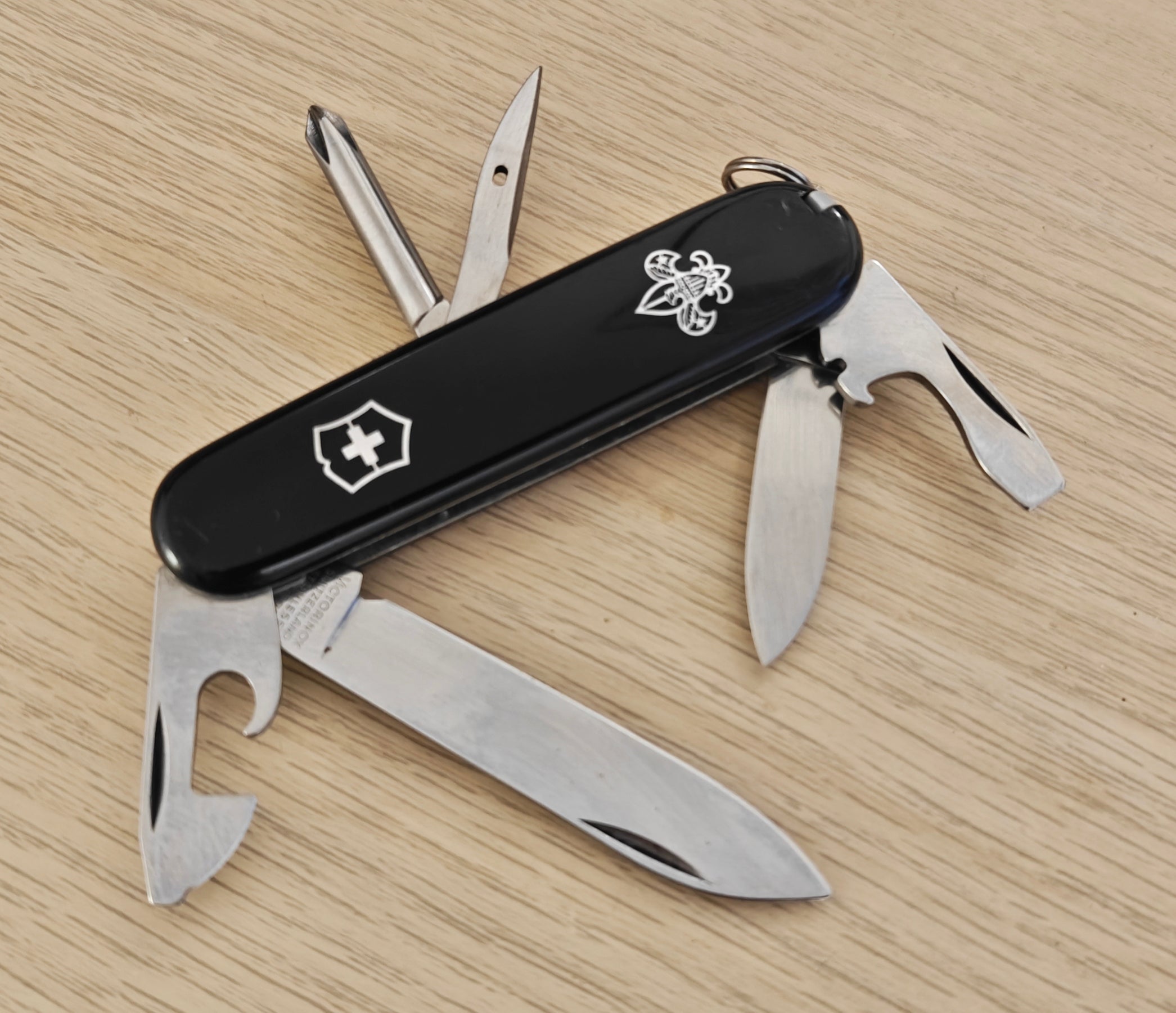 Victorinox Swiss Army Tinker BSA Black Metal inlay 1986-1991