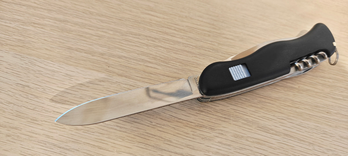 Couteau suisse Victorinox Fireman, verrouillage à glissière, neuf en boîte