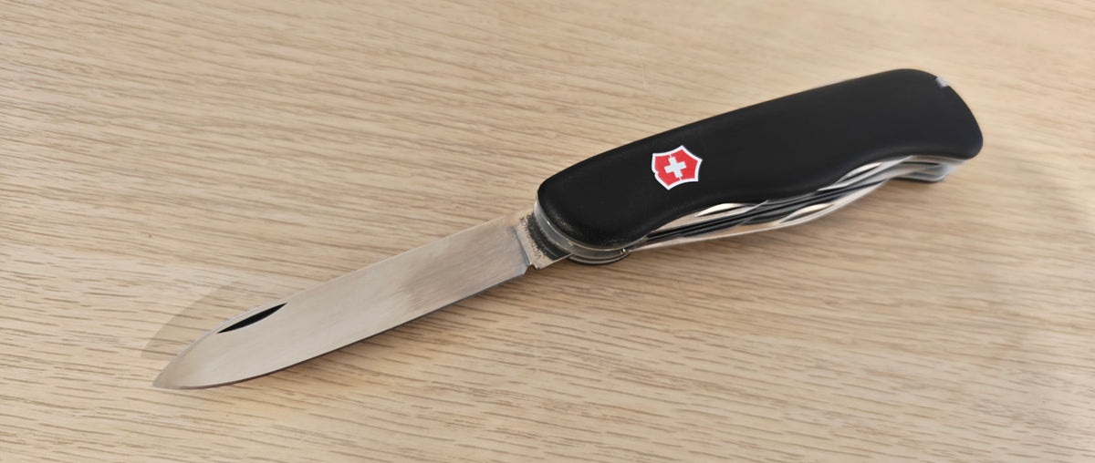 Couteau suisse Victorinox Fireman, verrouillage à glissière, neuf en boîte