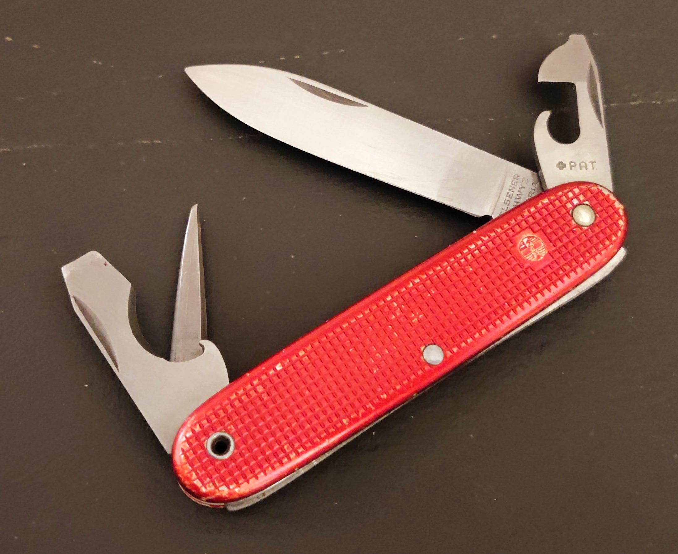 Victorinox Swiss Army Soldier 1964 Elsener Victoria Vermelho