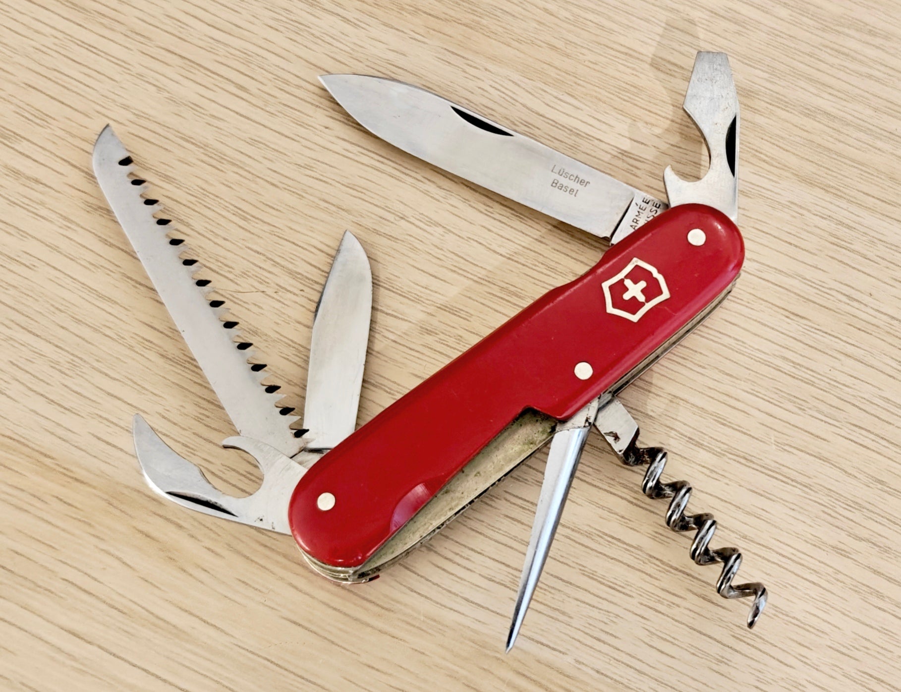 Couteau suisse Victorinox Camper 237 Victoria 1946-1951 Bâle