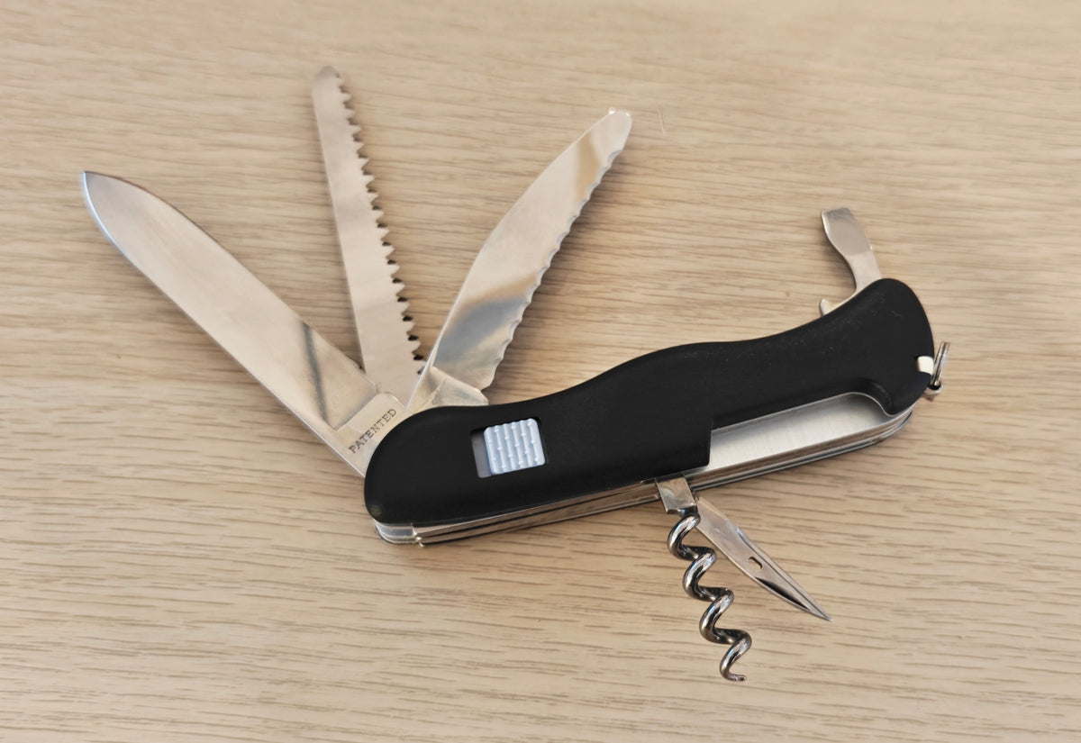 Couteau suisse Victorinox Fireman, verrouillage à glissière, neuf en boîte
