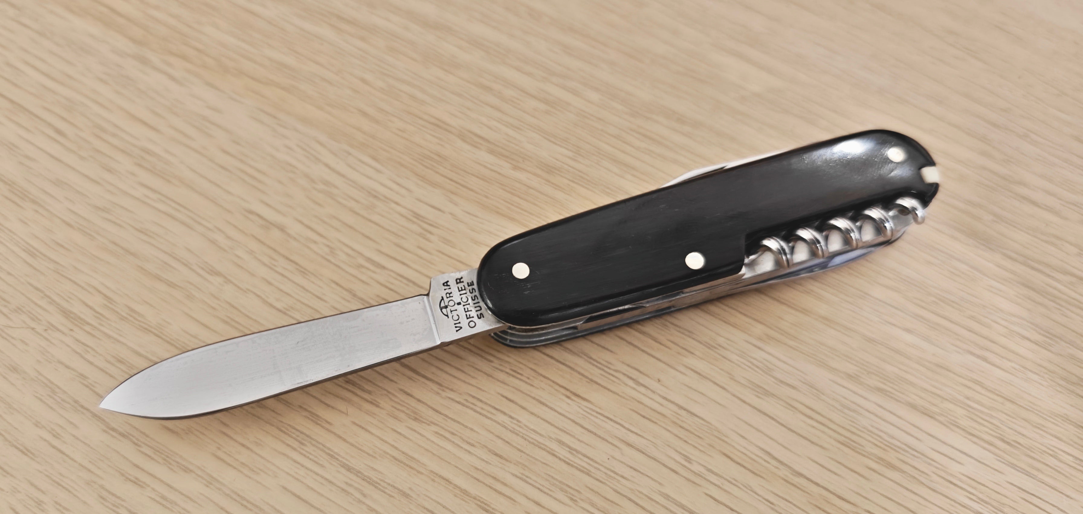 Victorinox Swiss Army Knife Climber Small LNF 84mm Horn Terzy 1961-1971