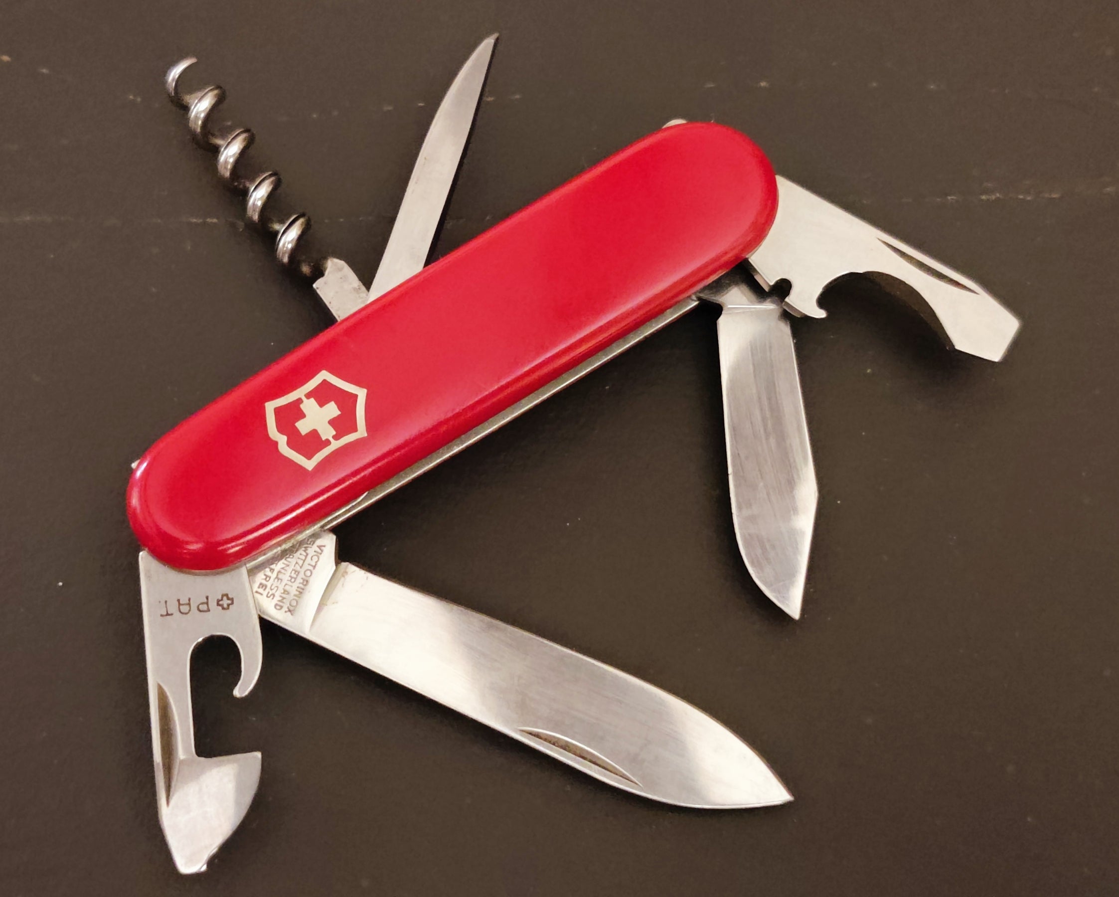 Victorinox Swiss Army Tourist Victoria Binkert metal inlay 1961-1971