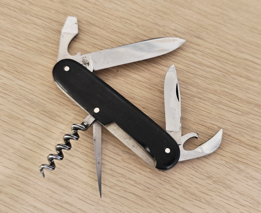 Victorinox Swiss Army Knife Tourist Inoxyd 1946-1951 Zurich Horn