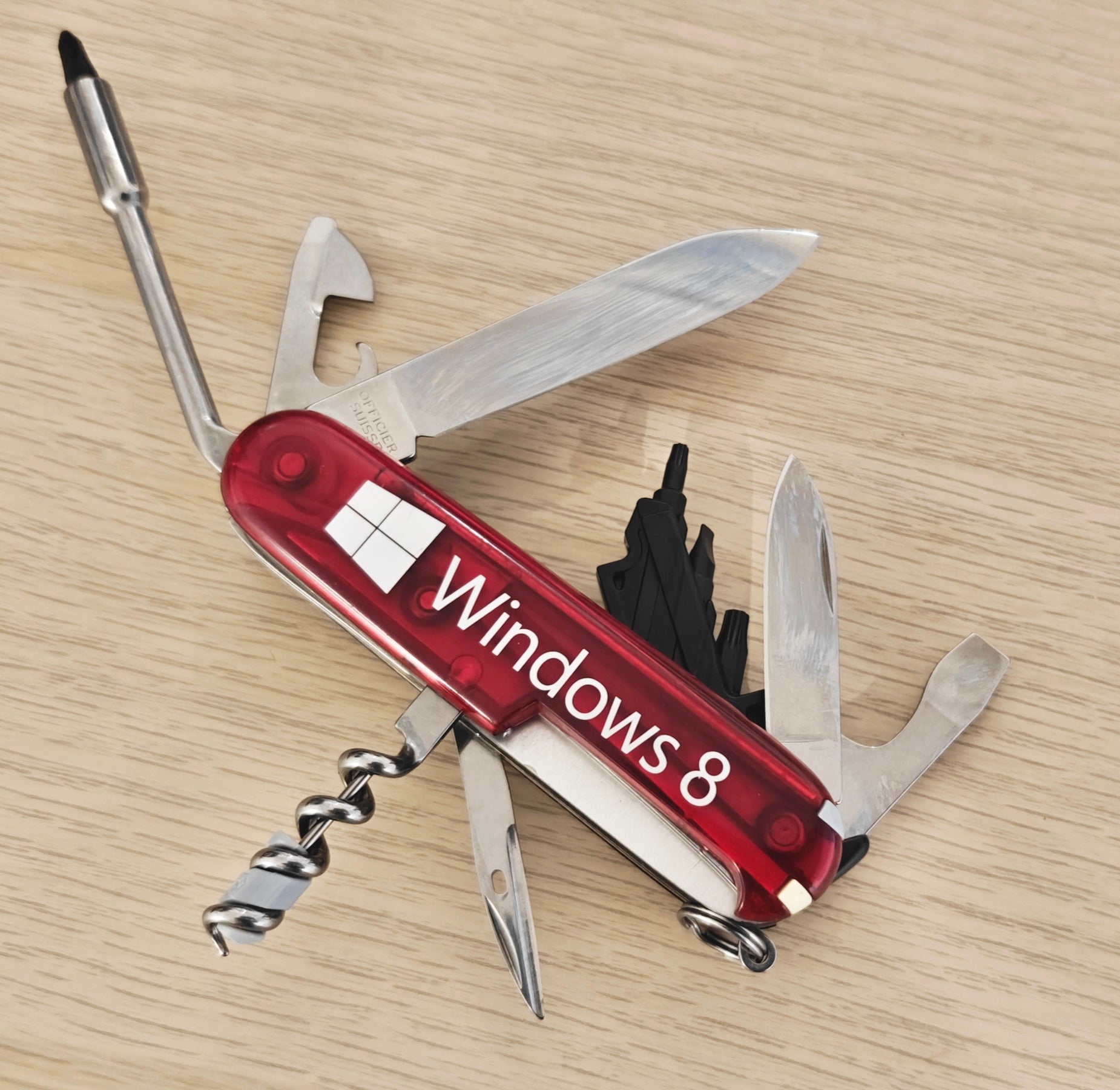 Victorinox Swiss Army Cybertool S Ruby Windows 8