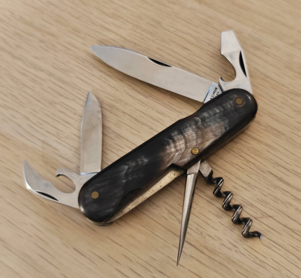 Victorinox Swiss Army Tourist Inoxyd 1946-1951 Simon Bern tang Horn