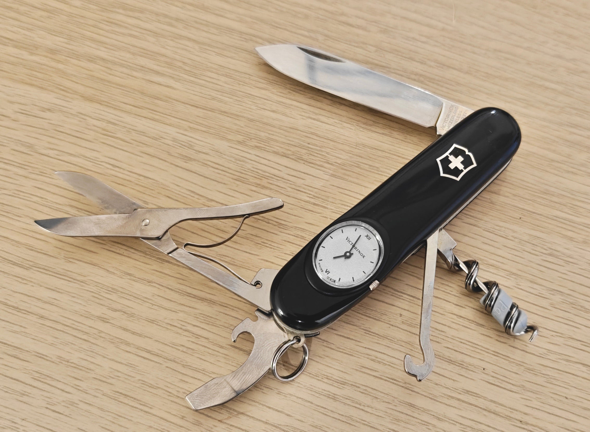 Victorinox Swiss Army Timekeeper Black 1990 Early