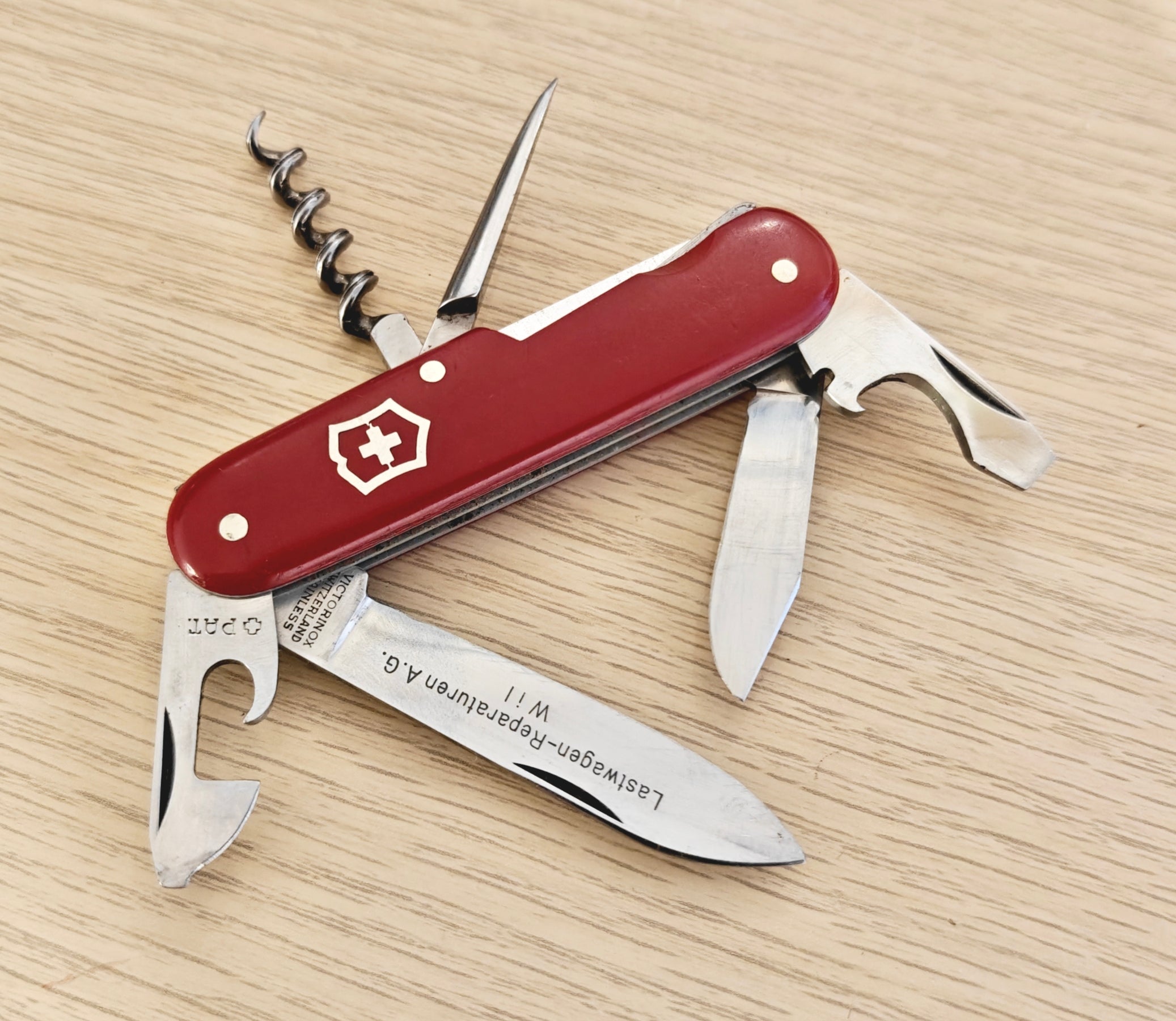 Victorinox Swiss Army Tourist 234k Victoria 1951-1957 Lastwagen