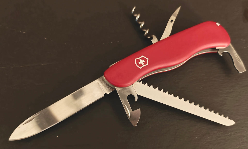 Victorinox Swiss Army Knife Forester Rucksack Slide Lock 111mm