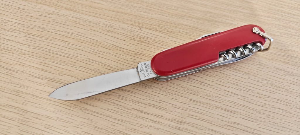 Victorinox Swiss Army Knife Climber Small 84mm Victoria 1961-1968 Bail